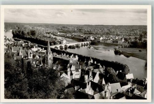Chinon Vue sur la Ville et la Vienne
