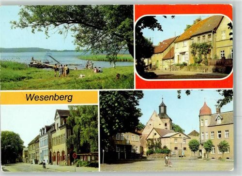 Wesenberg Woblitzsee Am Markt Mittelstraße