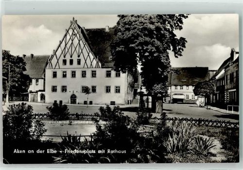 Aken Friedensplatz Rathaus