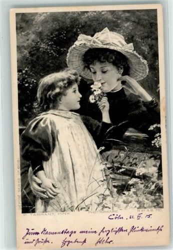1905 Percy Tarrant Photogravüre Mutter und Kind AK