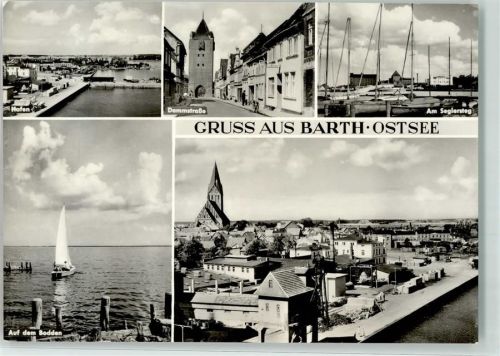 Barth Auf dem Bodden Hafen Dammstraße Seglersteg