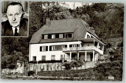 Rhöndorf Wohnhaus des Bundeskanzlers Dr. Konrad Adenauer