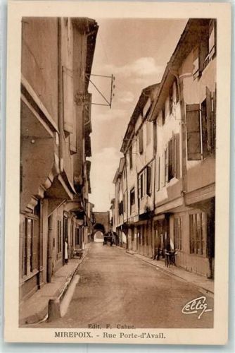 09500 Mirepoix - Rue Porte d Avail