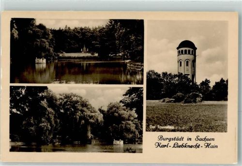 Burgstädt Karl Liebknecht Hain Taurastein
