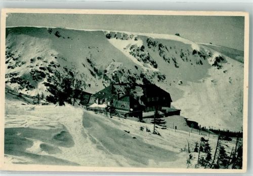 Hampelbaude Hüttenstempel Foto O. Blau