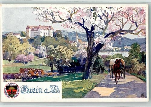 Grein Deutscher Schul Verein 1880 Karte Nr. 290