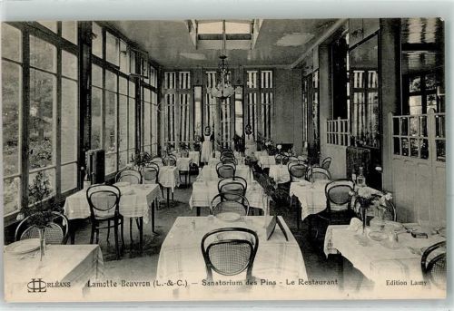 Lamotte-Beuvron Sanatorium des Pins le Restaurant
