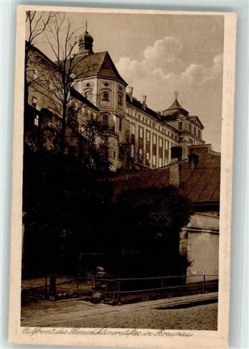 Broumov Ostfront d. Benediktinerstiftes