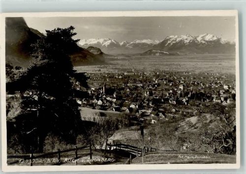 Dornbirn Blick v. Rhomberg