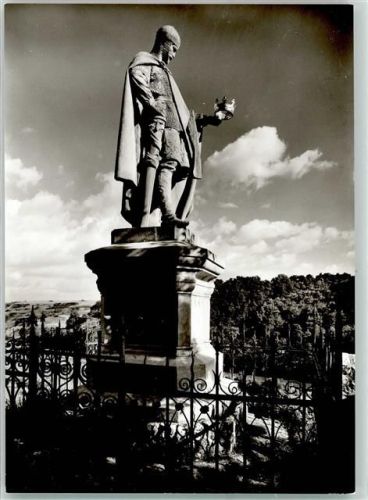 65606 W6256 Villmar Foto AK König-Konrad-Denkmal