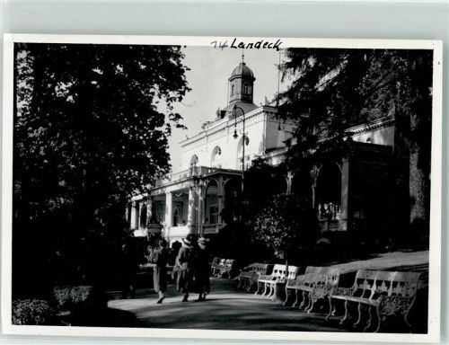 Bad Landeck Ort handschriftlich Kurhaus