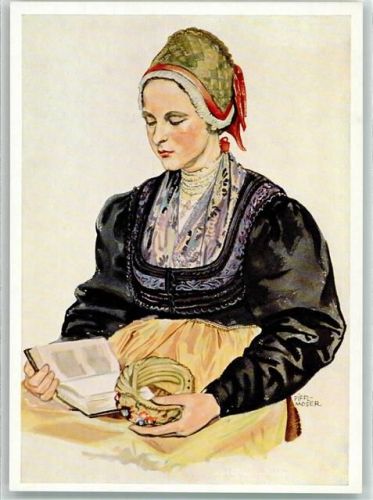 Broumov sign. E. Moser-Pfiffl Braunauer Tracht