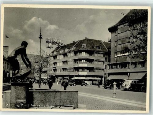 Aalborg 1957 Auto Oldtimer Denkmal