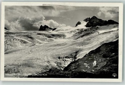 Simonyhütte Hallstättergletscher u. Dachstein Hüttenstempel