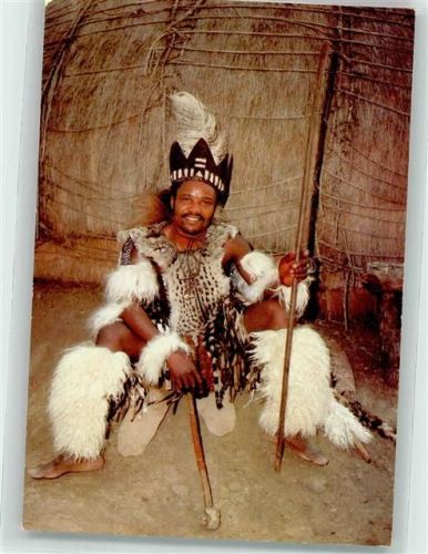 Pietermaritzburg Tracht Zoeloe Krieger