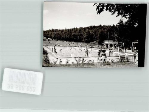 Anspach Schwimmbad Ort handschriftlich