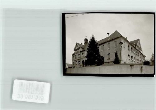 Buchloe Rathaus Ort handschriftlich Foto Orginal aus Archiv eines Ansichtskartenverlags