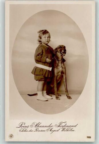 Prinz Alexander Ferdinand Windhund NPG Nr.5225