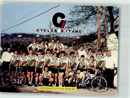 1986 Equipe Renault Elf Cycles Gitane 1982