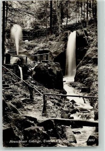Bad Altheide 1938 Wasserfälle Heuscheuer