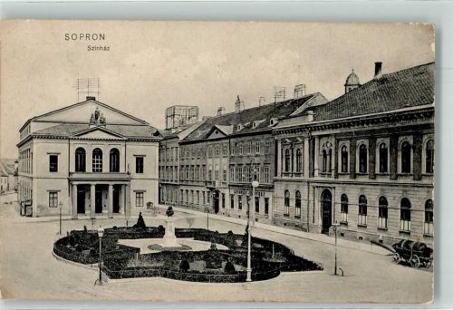 Sopron Theater Denkmal