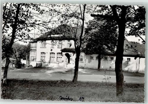 Augustdorf Gasthaus Dörenkrug Foto Orginal aus Archiv eines Ansichtskartenverlags Ort handschriftlich