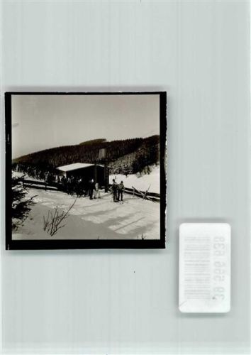 Wildewiese Skihütte mit Skischule Ort handschriftlich