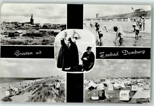 Domburg Schwimmbad Strand Tracht Campingplatz