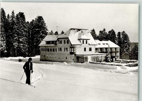 Zwieselberg Hotel Hirsch Winter Skifahrer