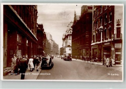 Manchester 1949 Gross Street Omnibus Auto Oldtimer
