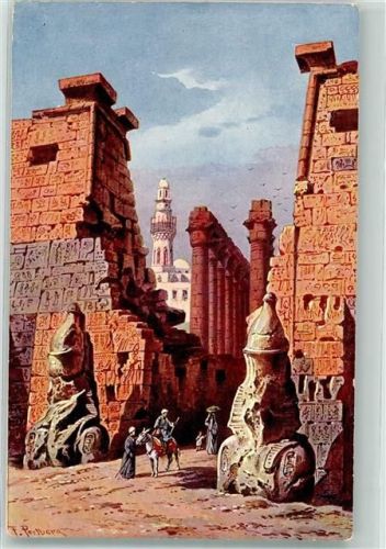 Luxor sign. Perlberg, f. Tempel