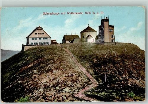 Schneekoppe Wetterstation Kapelle Hotel
