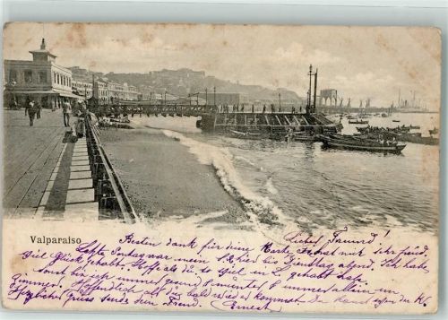 Valparaiso 1904 Hafen