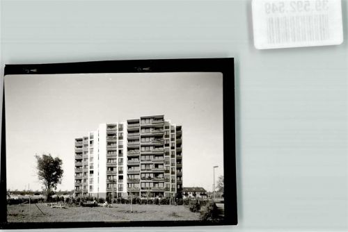 Buchloe Hochhaus Foto Original aus Archiv eines Ansichtskartenverlags Ort handschriftlich