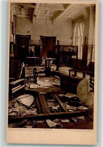 Ebenrode Cafe Rohde Stallupönen Foto Kühlewindt WK I
