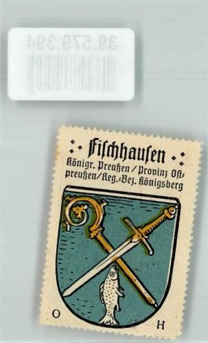 Primorsk Fischhausen Siegelmarke Wappen