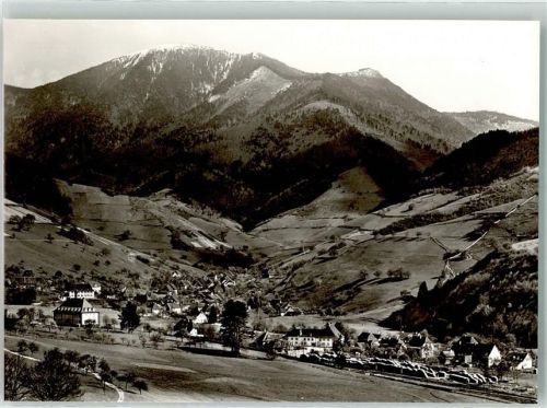 Untermünstertal mit Belchen Fotograf Heinz Pfefferle