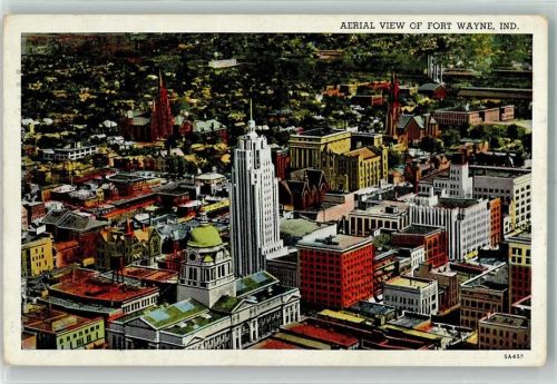 Fort Wayne Fliegeraufnahme