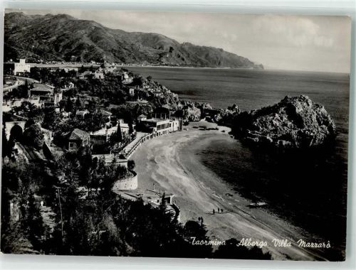 Taormina 1954 Hotel Albergo Villa Mazzaro