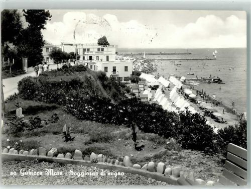 Gabicce Mare 1957 Schwimmbad Strand Hotel