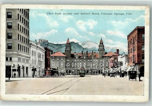Denver Straßenbahn Antlers Hotel Colorada springs