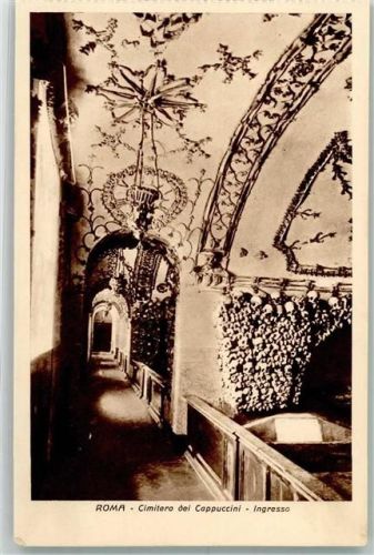 Roma Cimitero del Cappuccini Ingresso