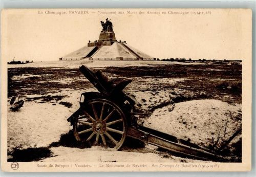 Vouziers Kriegerdenkmal WK I 1914-1918