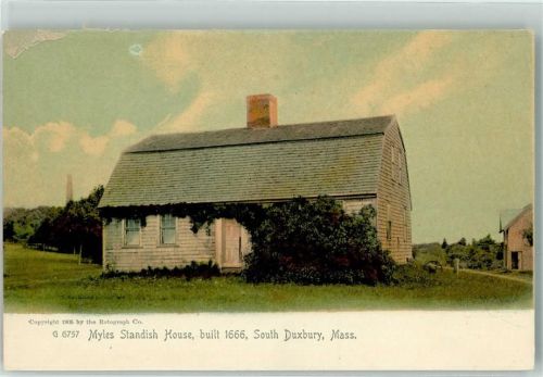 Boston Soth Duxbury Myles Standish House 1666 duxbury