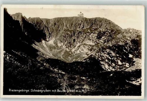 Petersdorf 1927 Riesengebirge Schneegrubenbaude