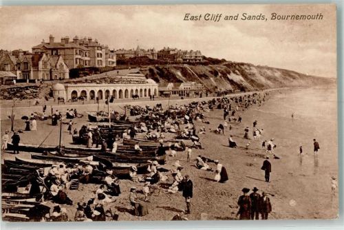 Bournemouth Schwimmbad Strand