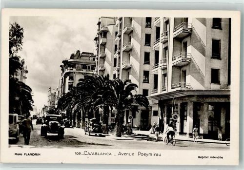 Casablanca Avenue Poeymirau Auto Oldtimer