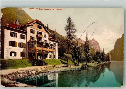 Toblach 1918 Hotel Toblachersee Feldpost WK I