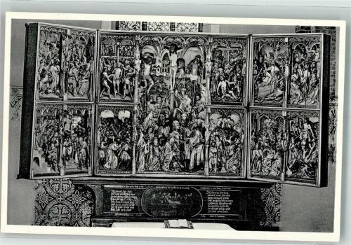 Bad Segeberg Brüggemann-Altar der Marienkirche Landesamt für Denkmalpflege