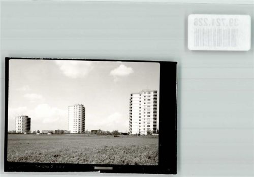 Dörnigheim Hochhäuser Ort handschrifrlich Foto Original aus Archiv eines Ansichtskartenverlags